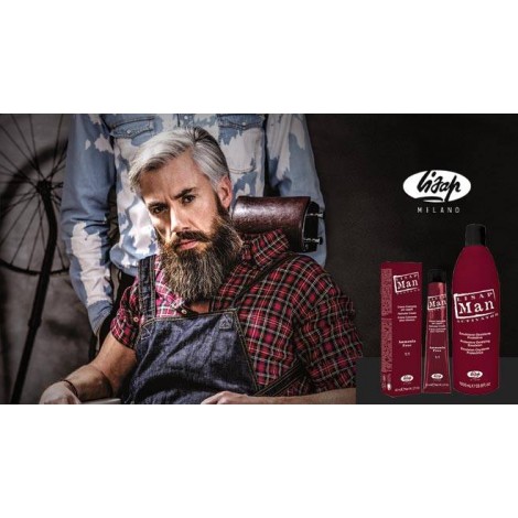Lisap Man Color Cream Мъжка боя за коса 60мл+60мл-оксидант